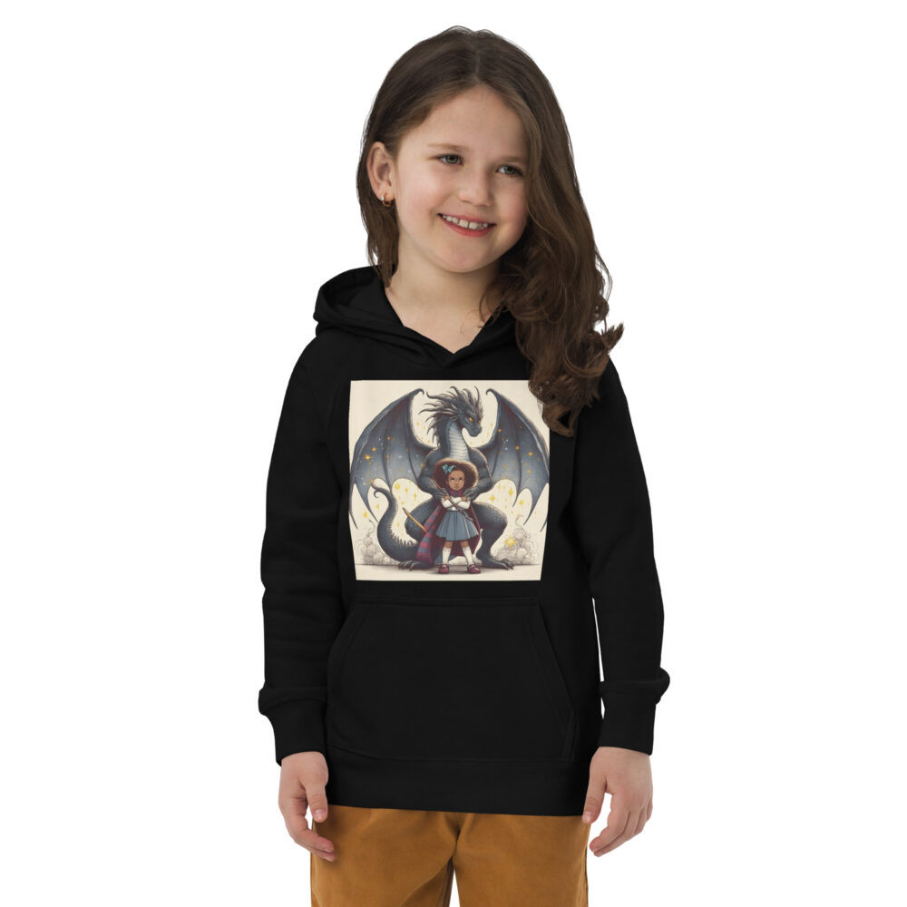 Hoodie za djecu "Zmaj" - organski pamuk