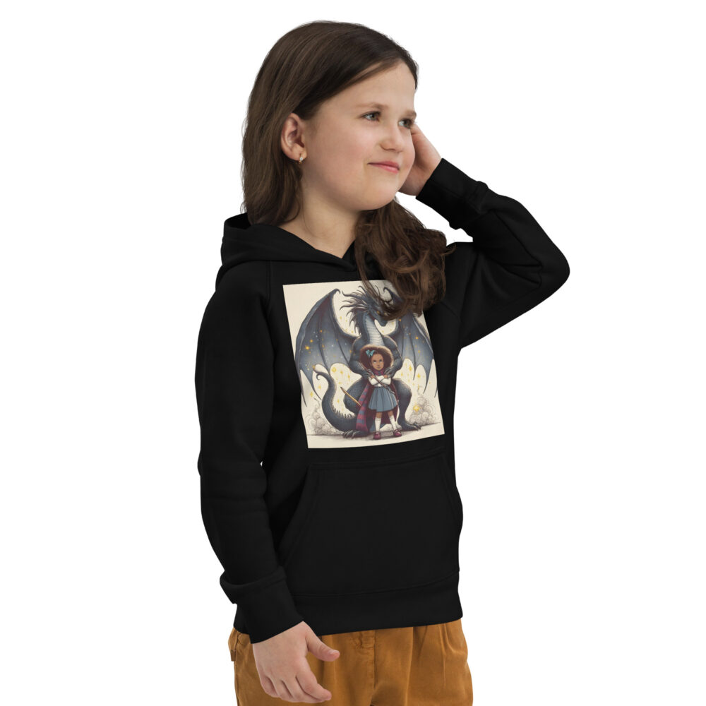 Hoodie za djecu "Zmaj" - organski pamuk - Slika 2