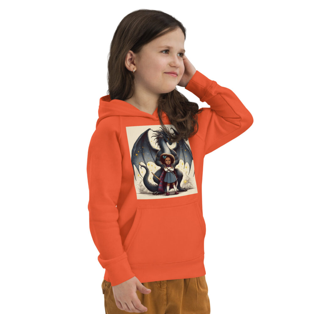 Hoodie za djecu "Zmaj" - organski pamuk - Slika 8