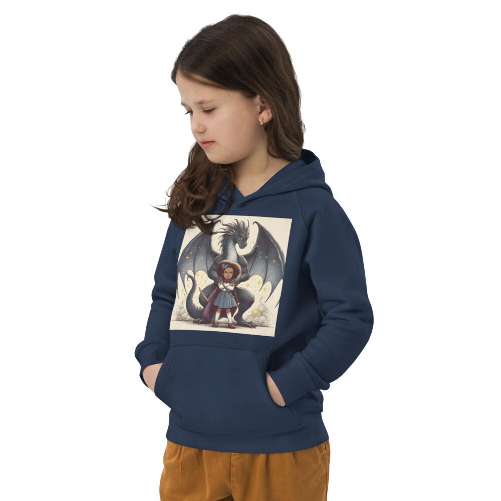 Hoodie za djecu "Zmaj" - organski pamuk - Slika 6