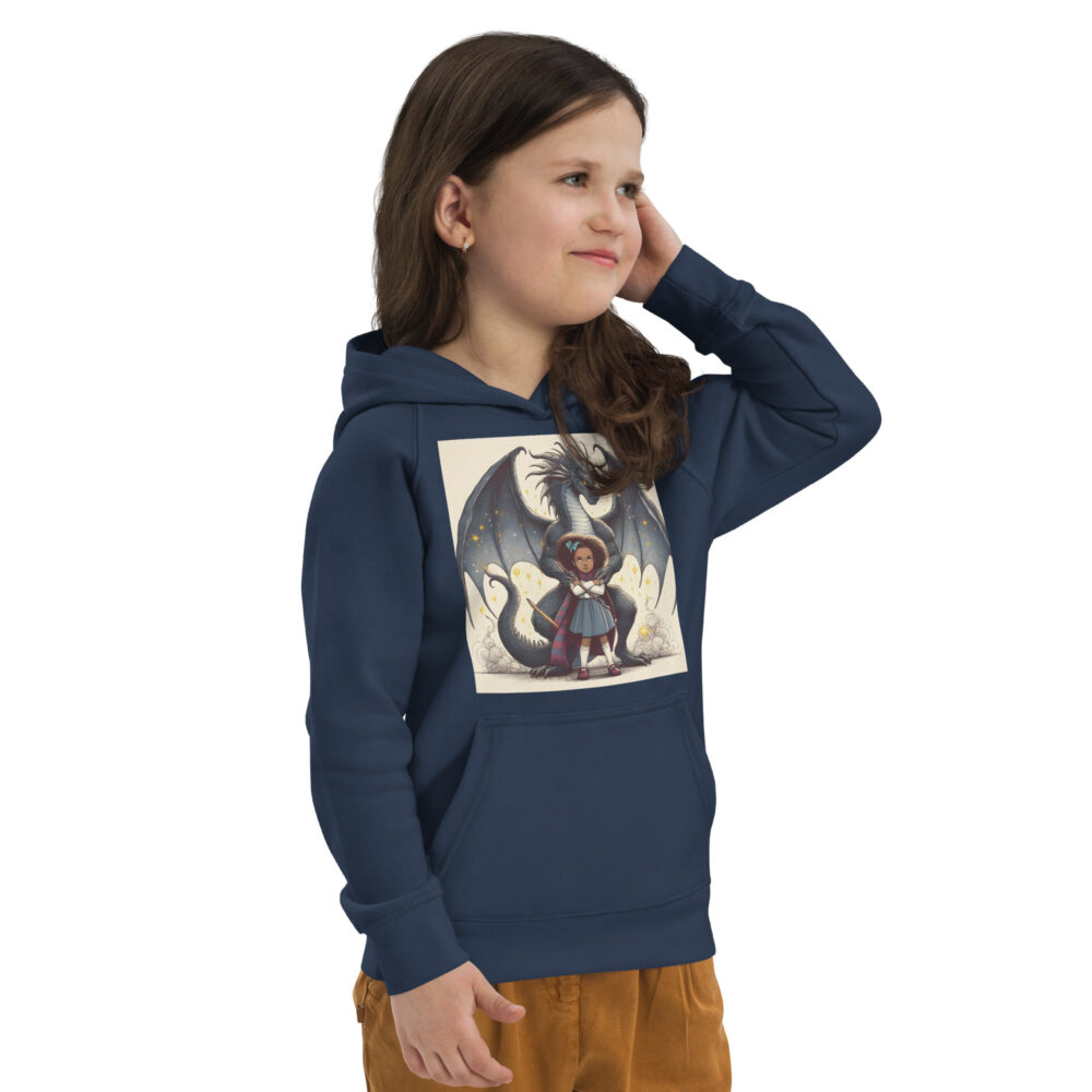 Hoodie za djecu "Zmaj" - organski pamuk - Slika 5