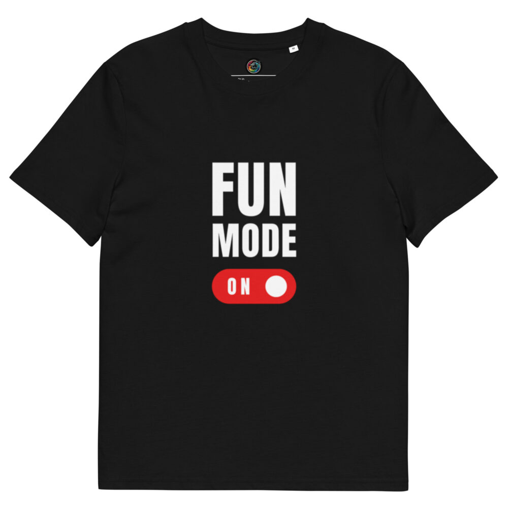 Kratka majica "Fun mode on" - organski pamuk - Slika 7
