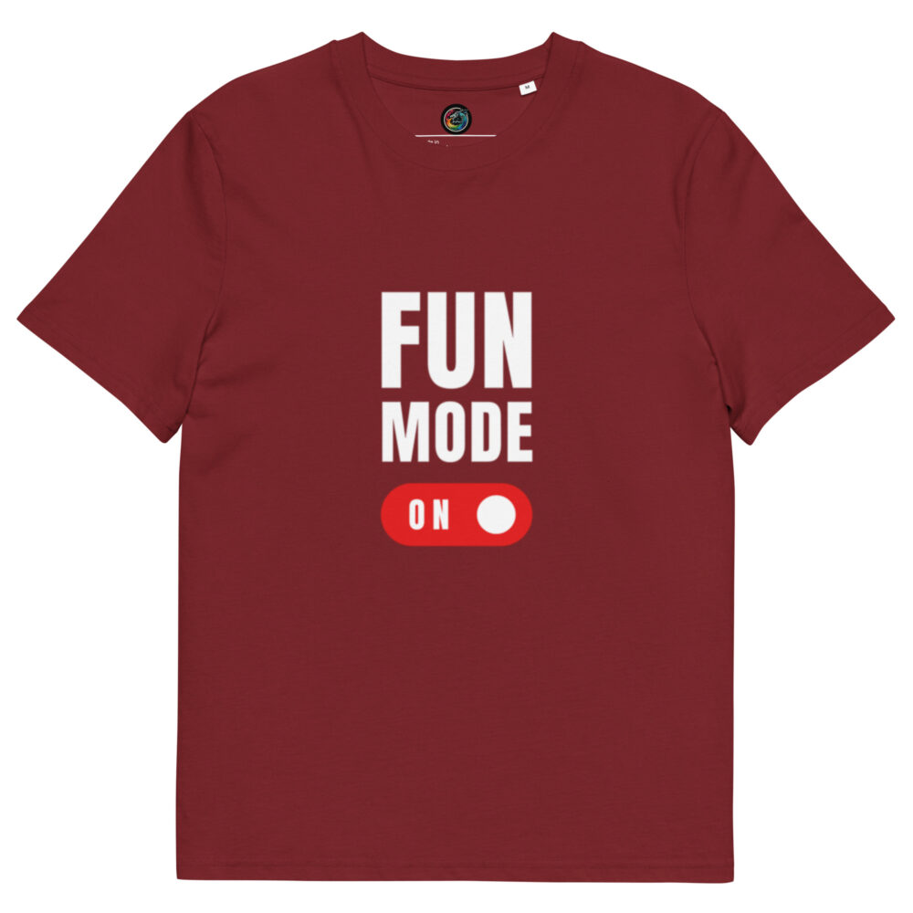 Kratka majica "Fun mode on" - organski pamuk - Slika 10