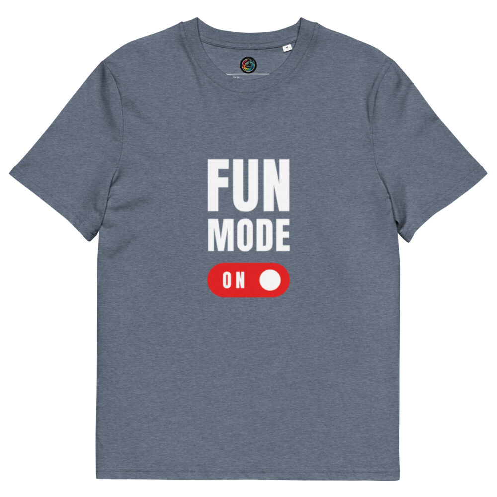 Kratka majica "Fun mode on" - organski pamuk - Slika 13