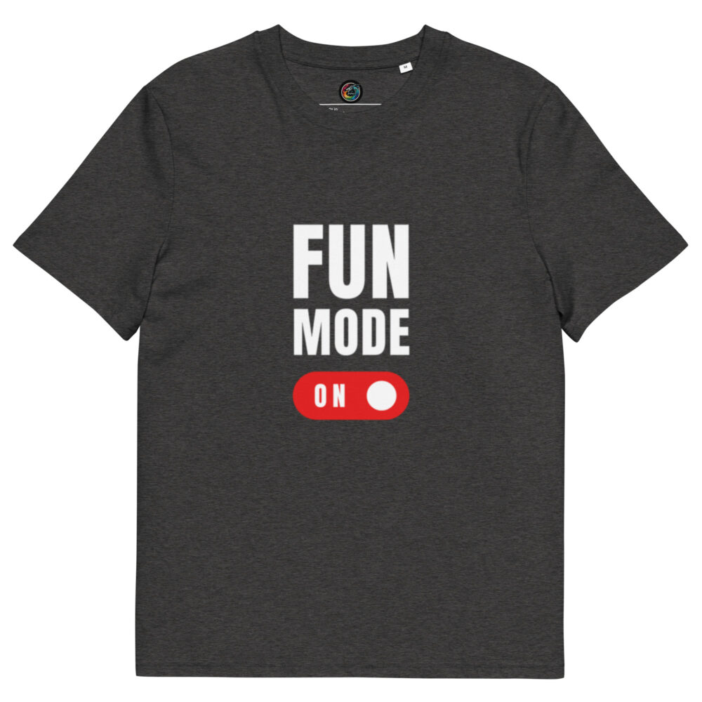Kratka majica "Fun mode on" - organski pamuk - Slika 9