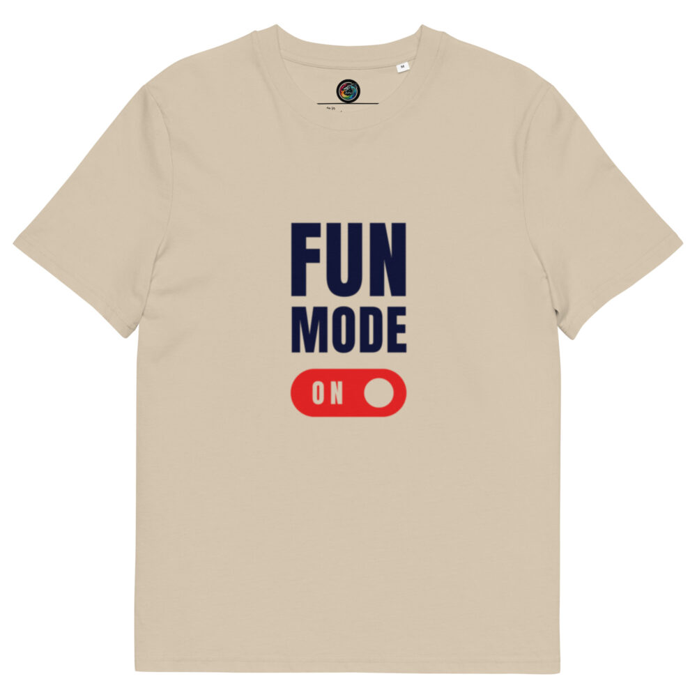Kratka majica "Fun mode on" - organski pamuk - Slika 3