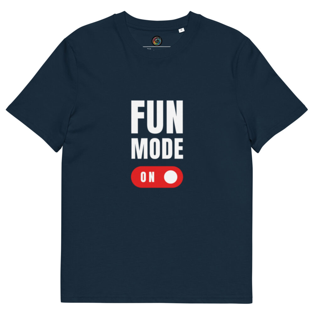 Kratka majica "Fun mode on" - organski pamuk - Slika 8