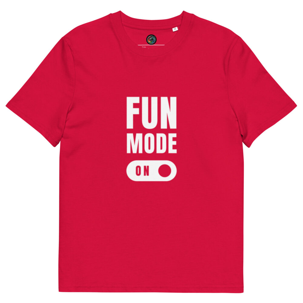 Kratka majica "Fun mode on" - organski pamuk - Slika 14