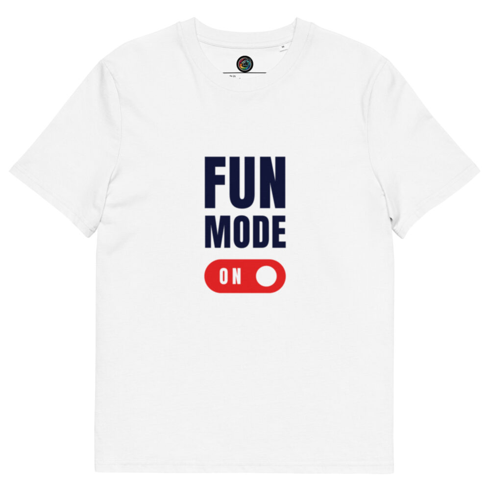 Kratka majica "Fun mode on" - organski pamuk