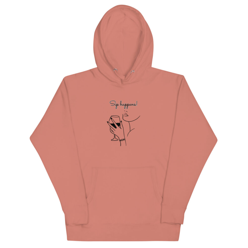 Hoodie s natpisom"Sip happens" - Slika 6