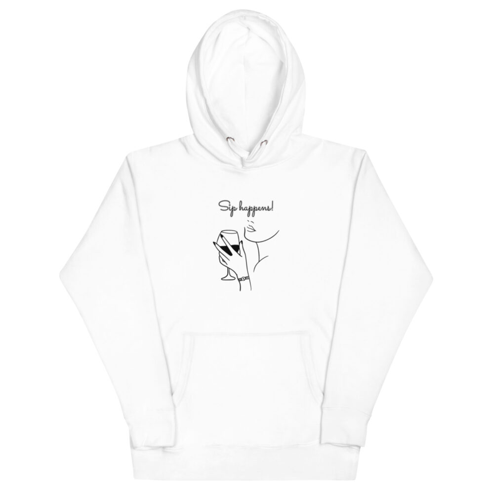 Hoodie s natpisom"Sip happens" - Slika 2
