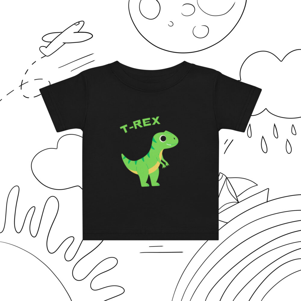 Kratka majica za bebe "T-REX" - Slika 4