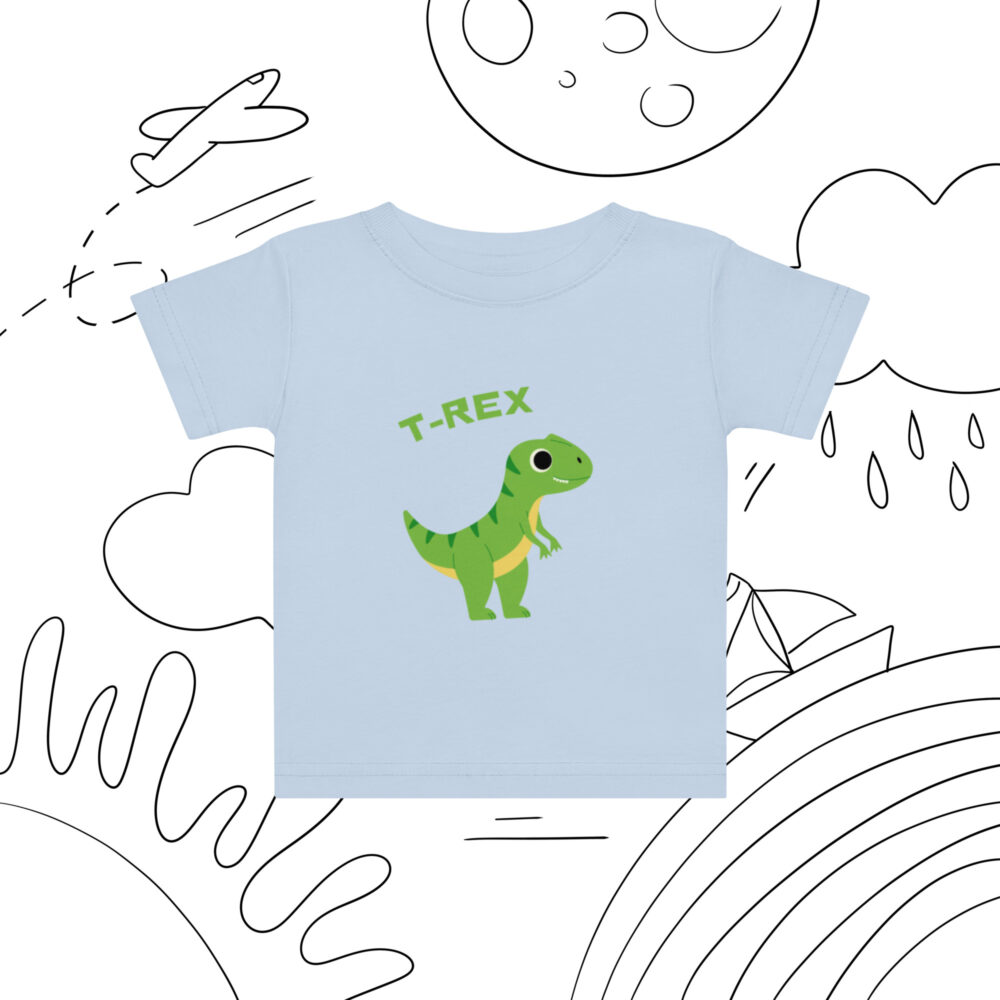 Kratka majica za bebe "T-REX" - Slika 3