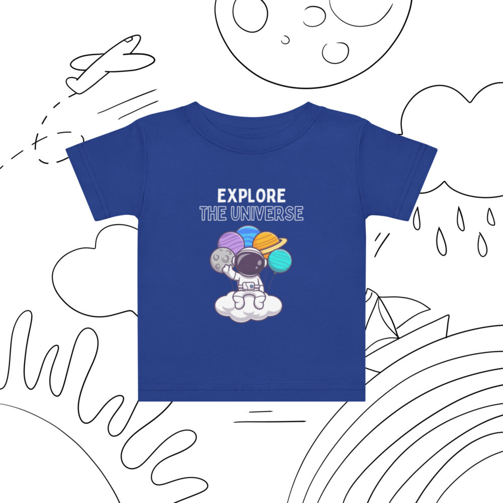 Majica za bebe "Explore the universe" - Slika 2