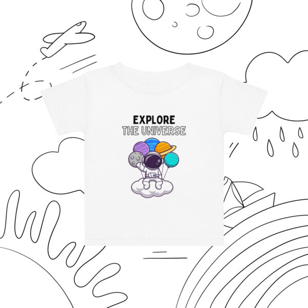 Majica za bebe "Explore the universe"