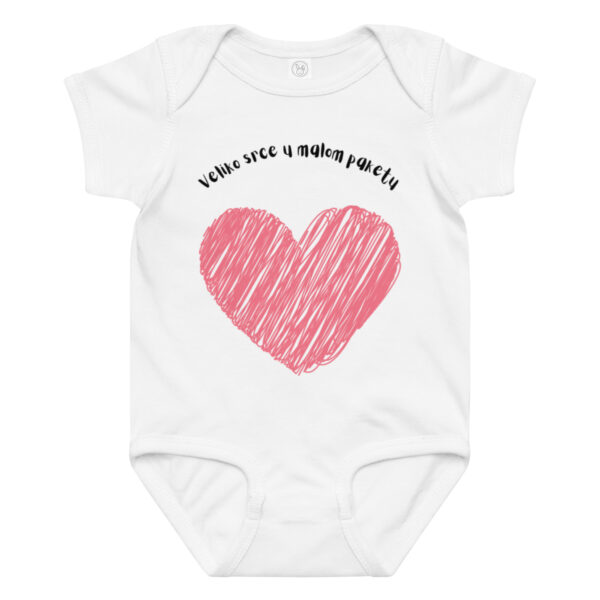 Bodi za bebe “Veliko srce u malom paketu”