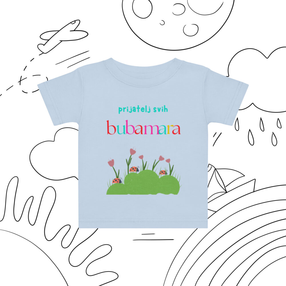 Kratka majica za bebe “Prijatelj svih bubamara” - Slika 6