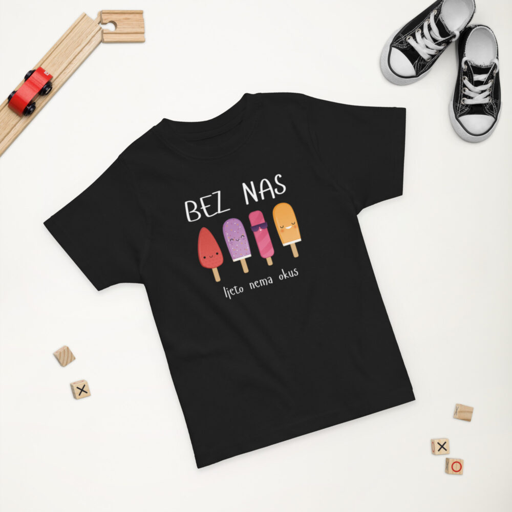 Kratka majica za djecu “Bez nas ljeto nema okus” - Slika 2