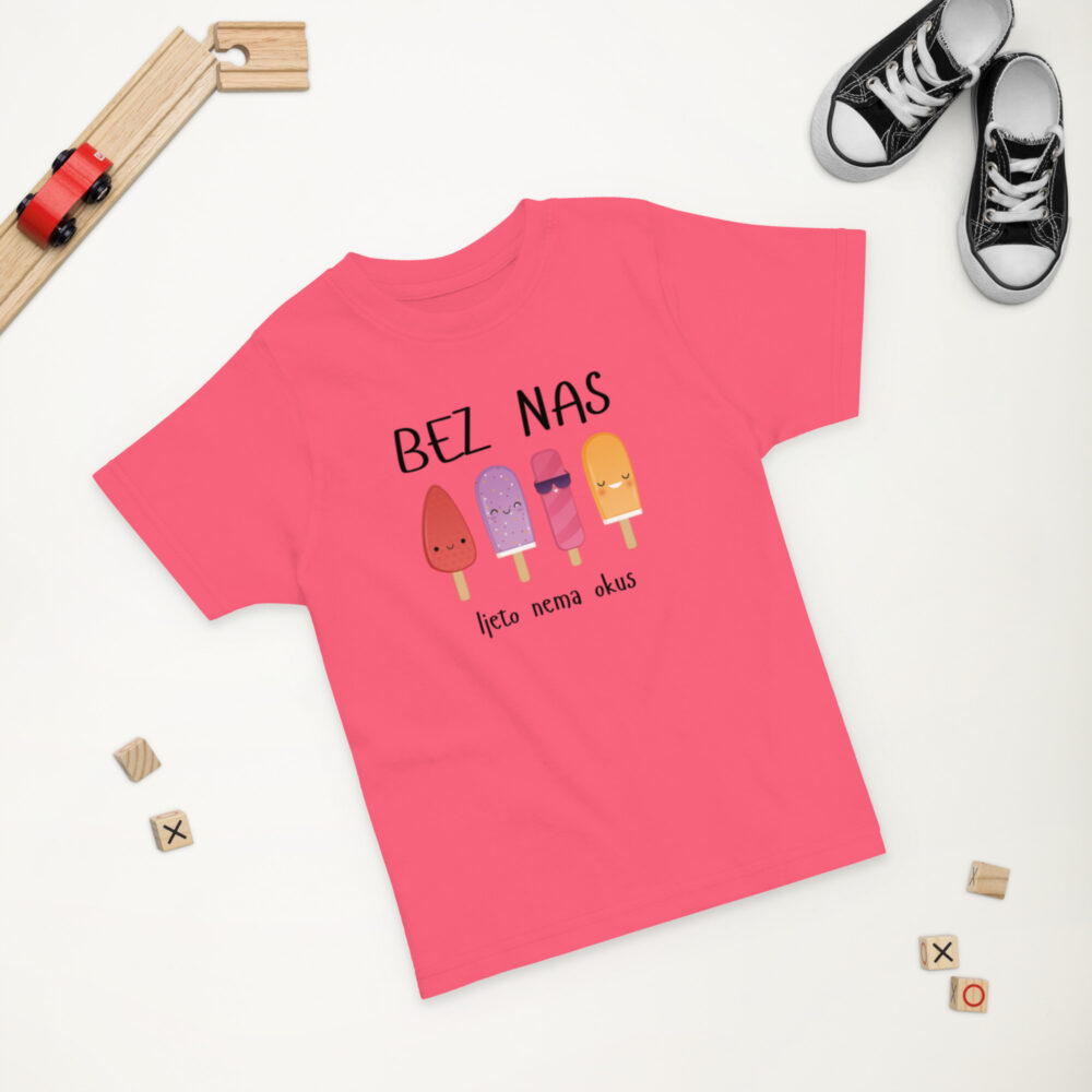 Kratka majica za djecu “Bez nas ljeto nema okus” - Slika 5