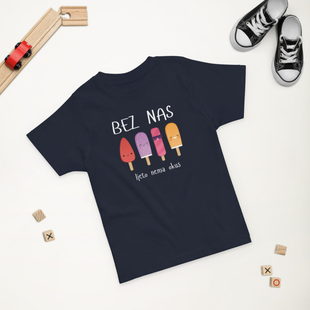 Kratka majica za djecu “Bez nas ljeto nema okus” - Slika 3