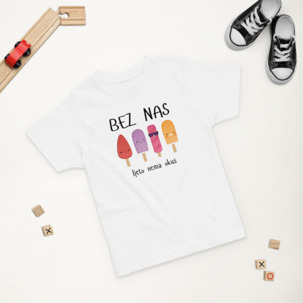 Kratka majica za djecu “Bez nas ljeto nema okus”