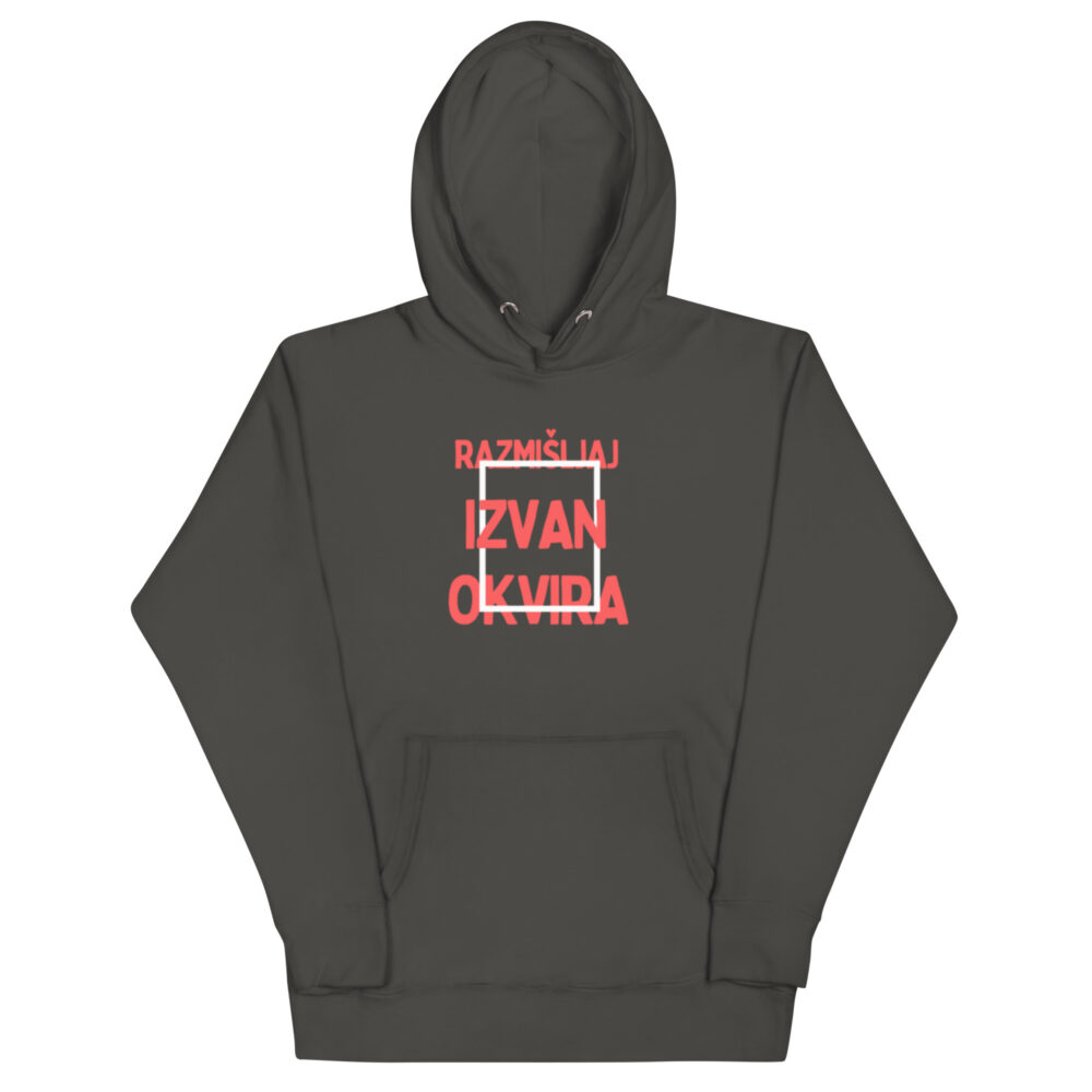 Hoodie Razmišljaj izvan okvira" - Slika 6