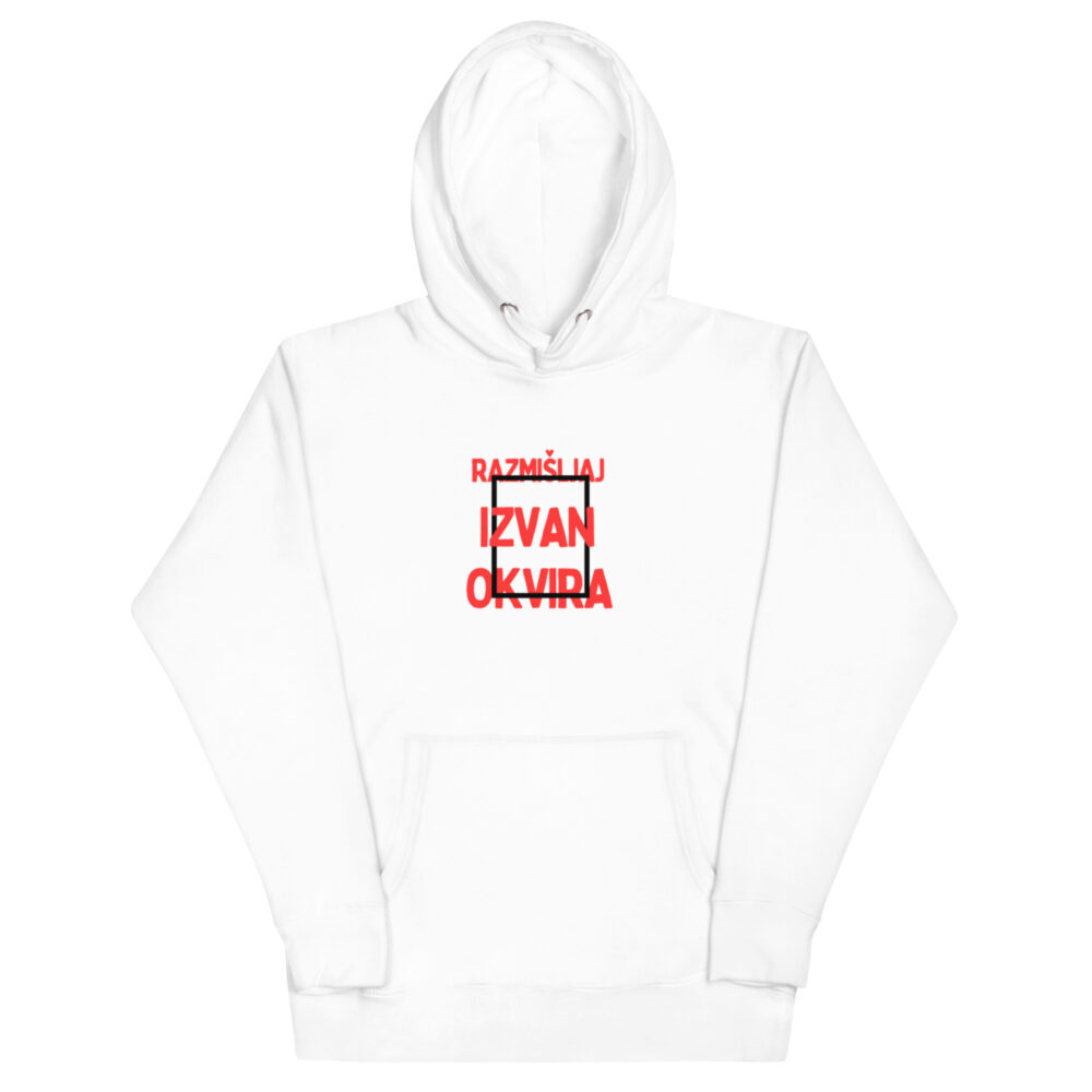 Hoodie Razmišljaj izvan okvira" - Slika 15