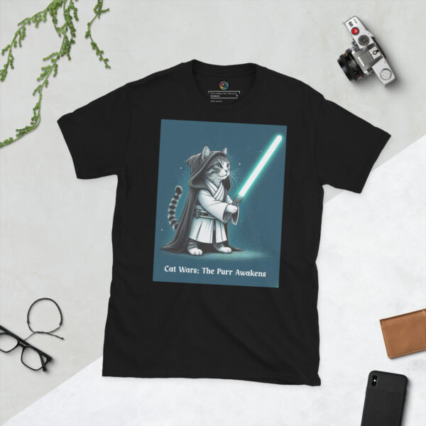 Kratka majica "Cat Wars: The Purr Awakens"