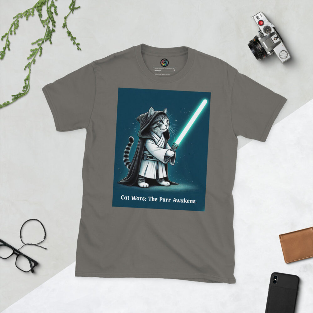 Kratka majica "Cat Wars: The Purr Awakens" - Slika 9