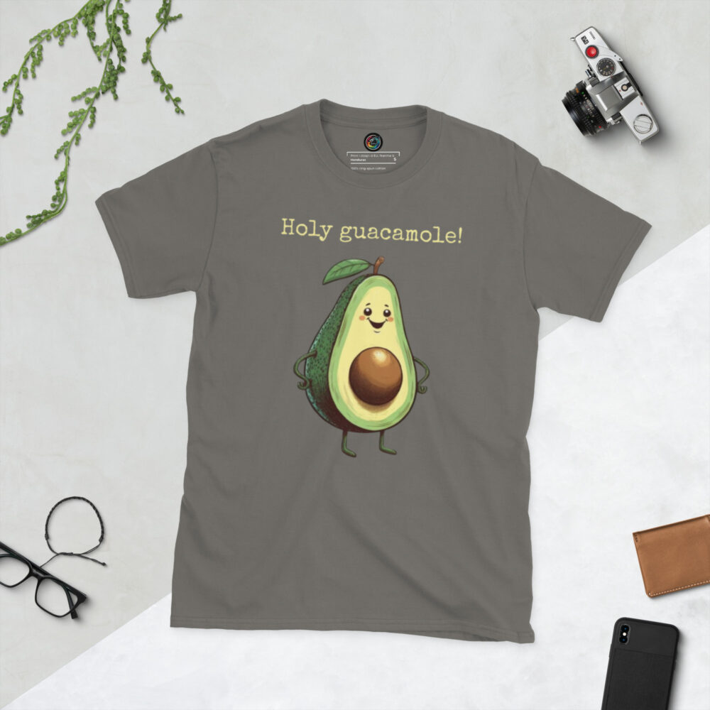 Kratka majica s natpisom "Holy guacamole!" - Slika 7