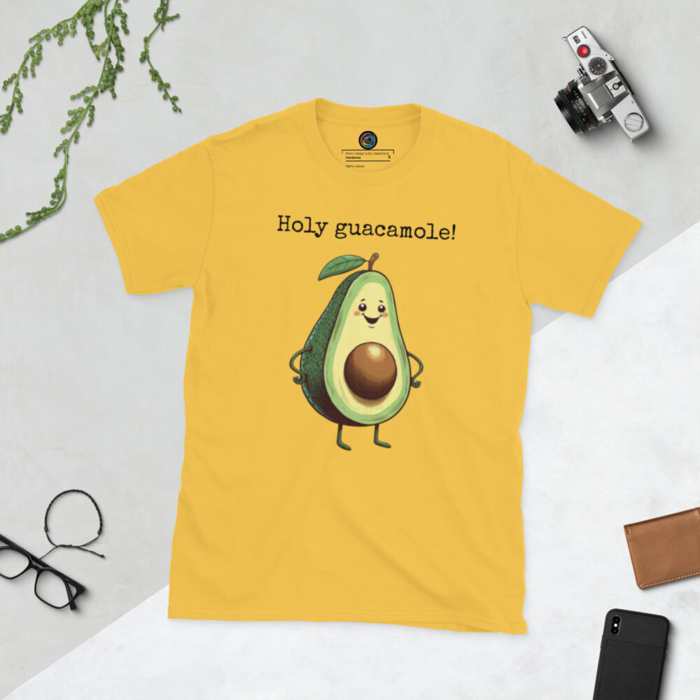Kratka majica s natpisom "Holy guacamole!" - Slika 10