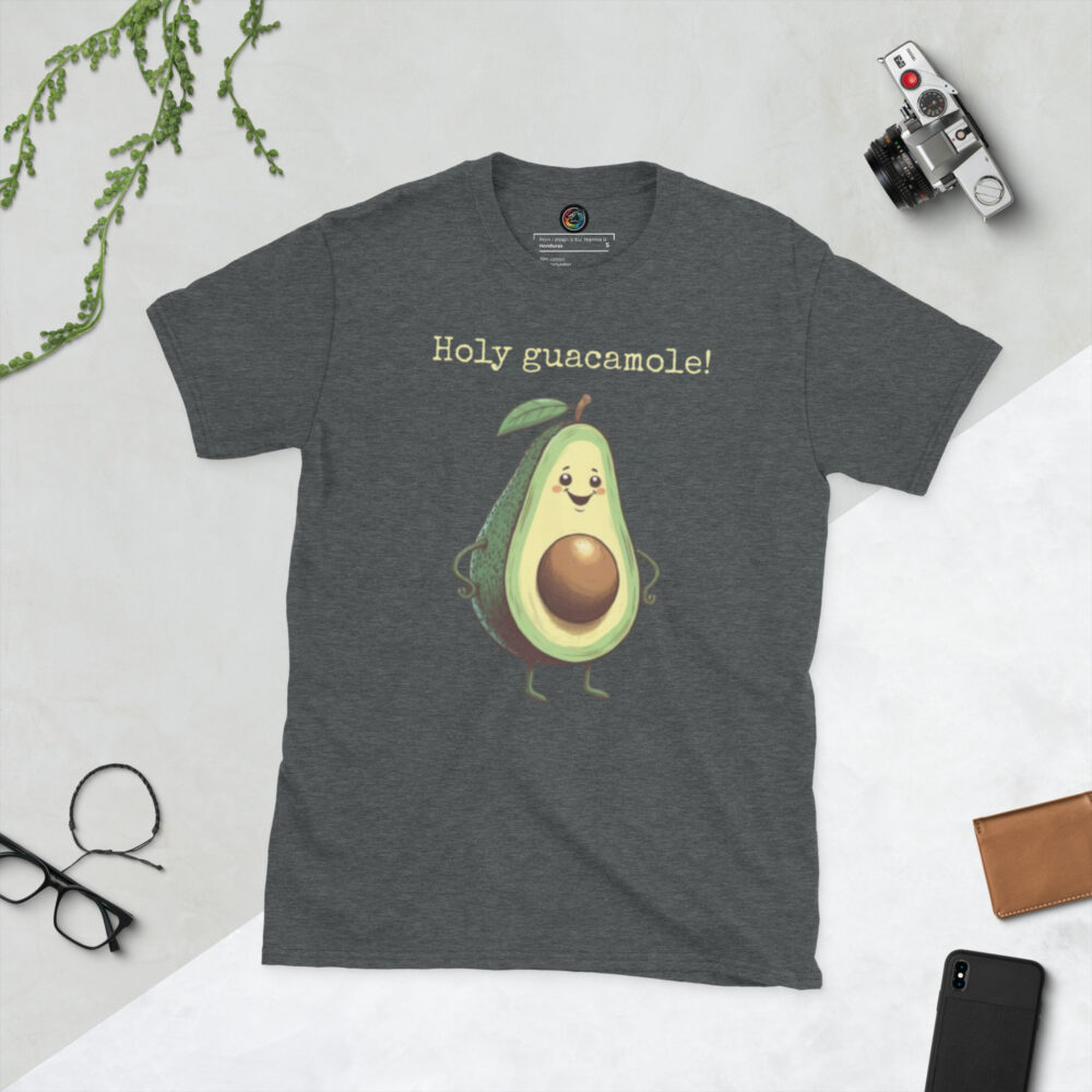 Kratka majica s natpisom "Holy guacamole!" - Slika 5