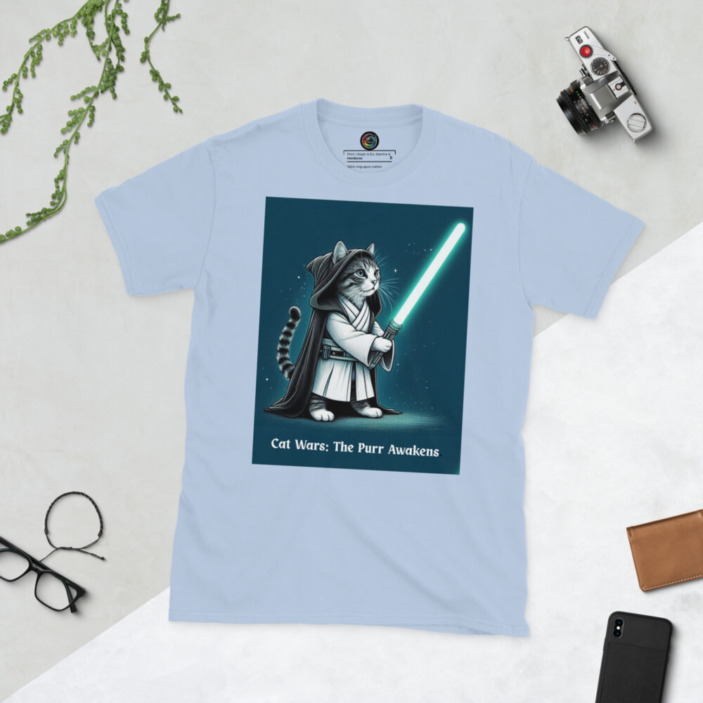 Kratka majica "Cat Wars: The Purr Awakens" - Slika 13