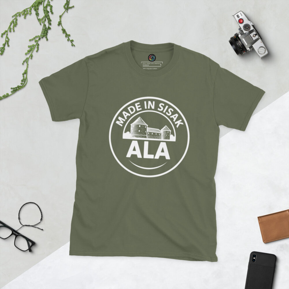 Kratka majica s natpisom "Ala" - Slika 5