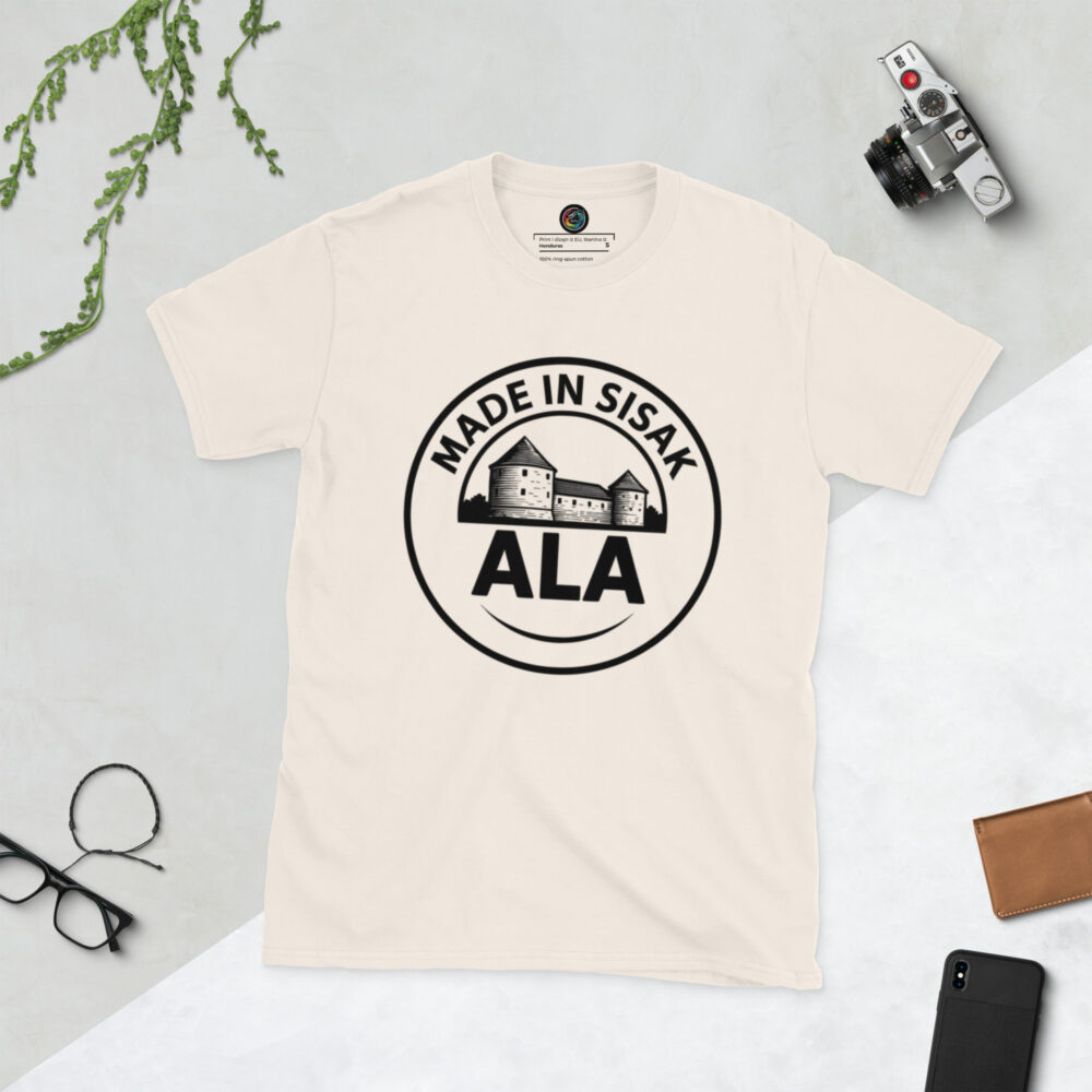 Kratka majica s natpisom "Ala" - Slika 16