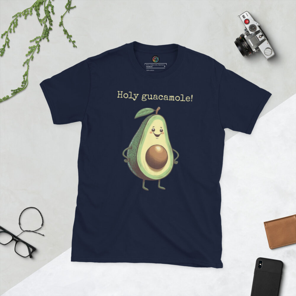 Kratka majica s natpisom "Holy guacamole!" - Slika 3