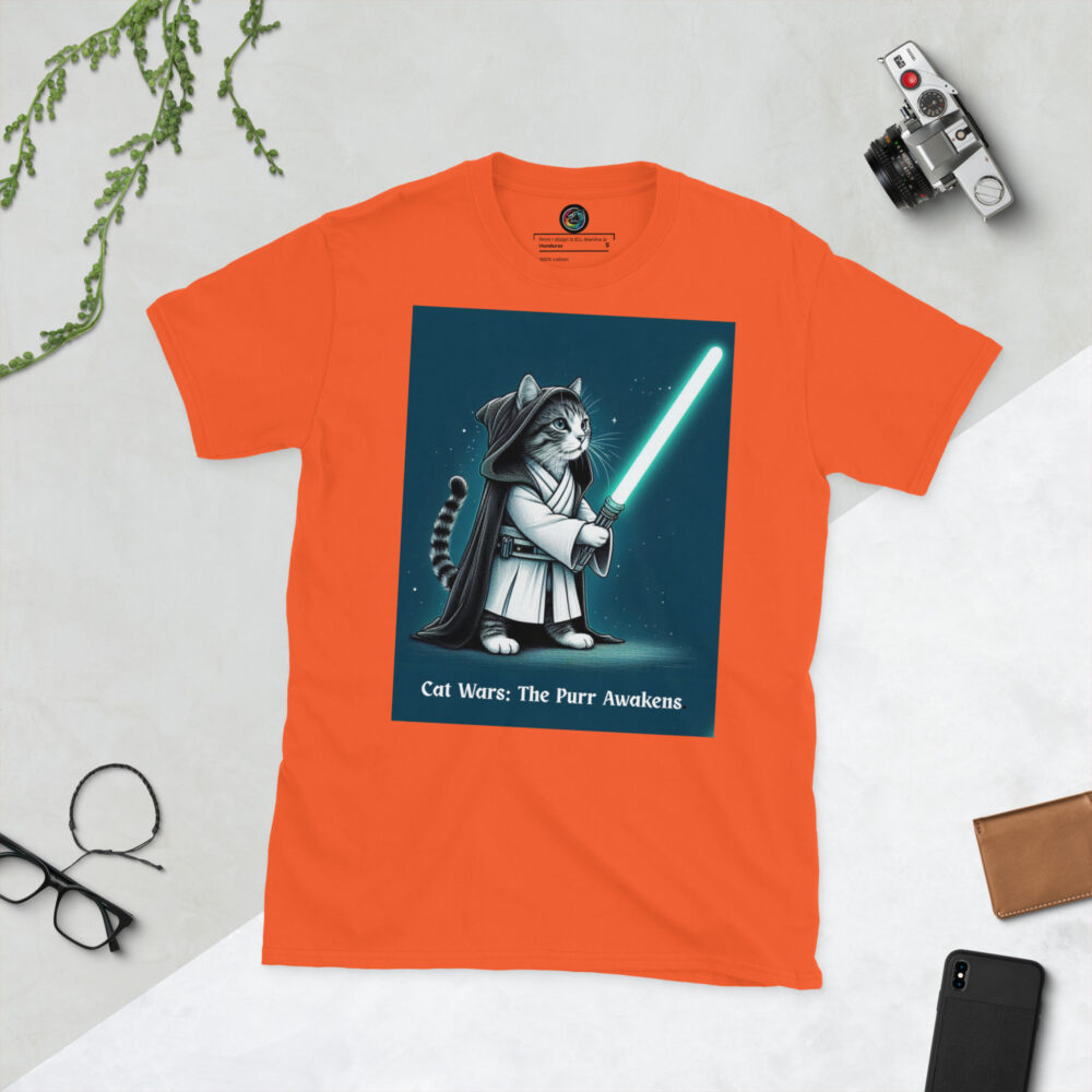Kratka majica "Cat Wars: The Purr Awakens" - Slika 10