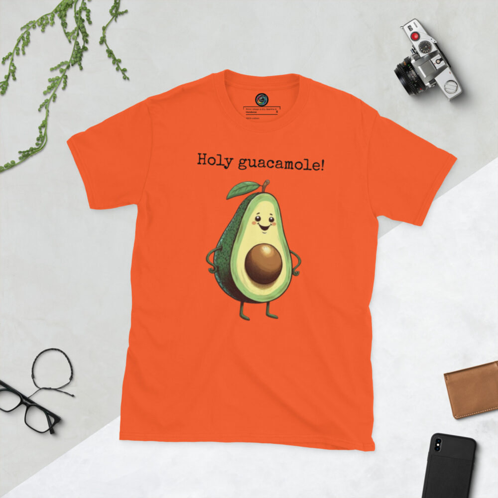 Kratka majica s natpisom "Holy guacamole!" - Slika 9