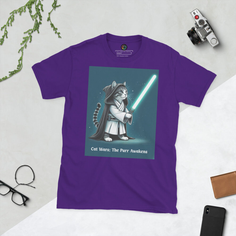 Kratka majica "Cat Wars: The Purr Awakens" - Slika 3