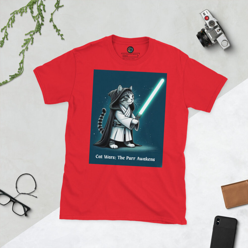 Kratka majica "Cat Wars: The Purr Awakens" - Slika 5