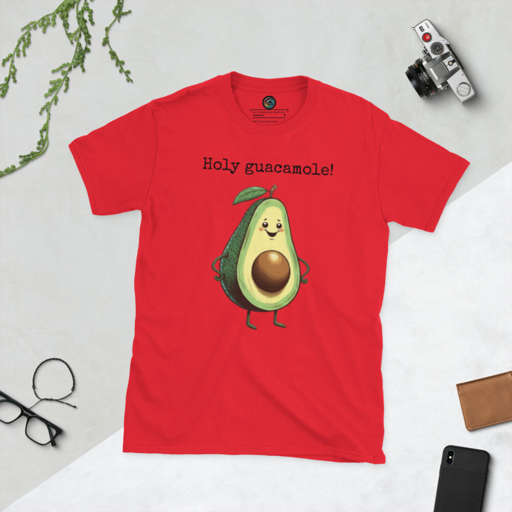 Kratka majica s natpisom "Holy guacamole!" - Slika 8
