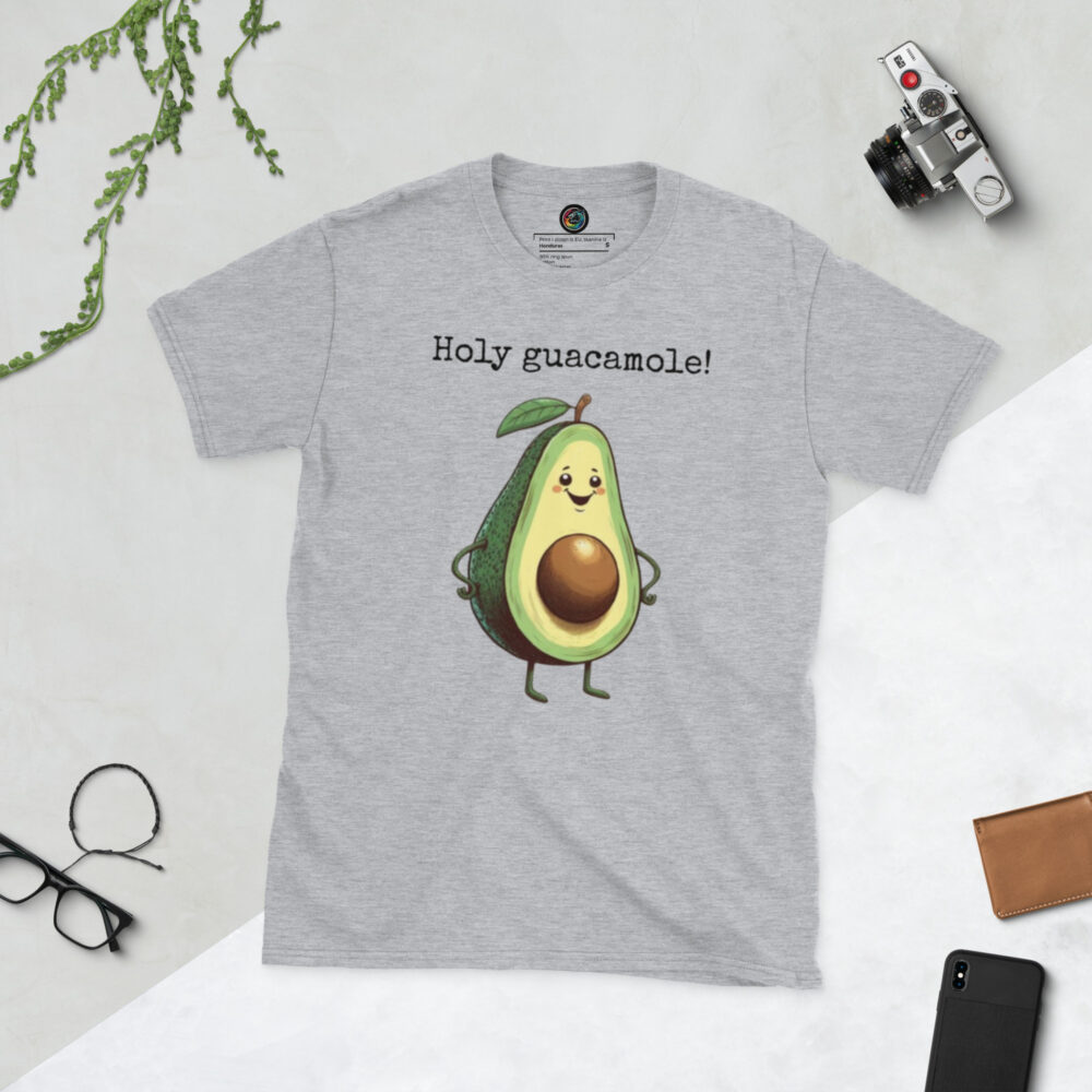 Kratka majica s natpisom "Holy guacamole!" - Slika 15