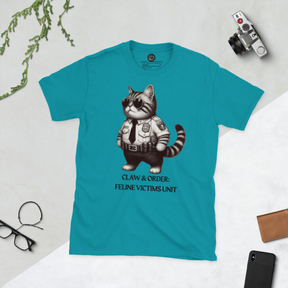 Kratka majica  "Claw & order: Feline victims unit" - Slika 11