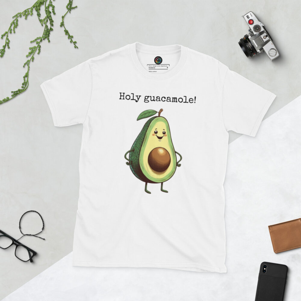 Kratka majica s natpisom "Holy guacamole!" - Slika 17