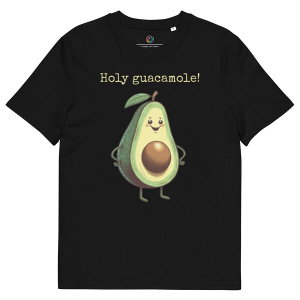 Kratka majica s natpisom "Holy guacamole" - organski pamuk