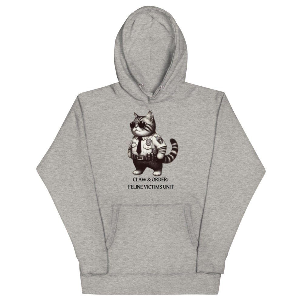 Hoodie "Claw & order: Feline victims unit" - Slika 12