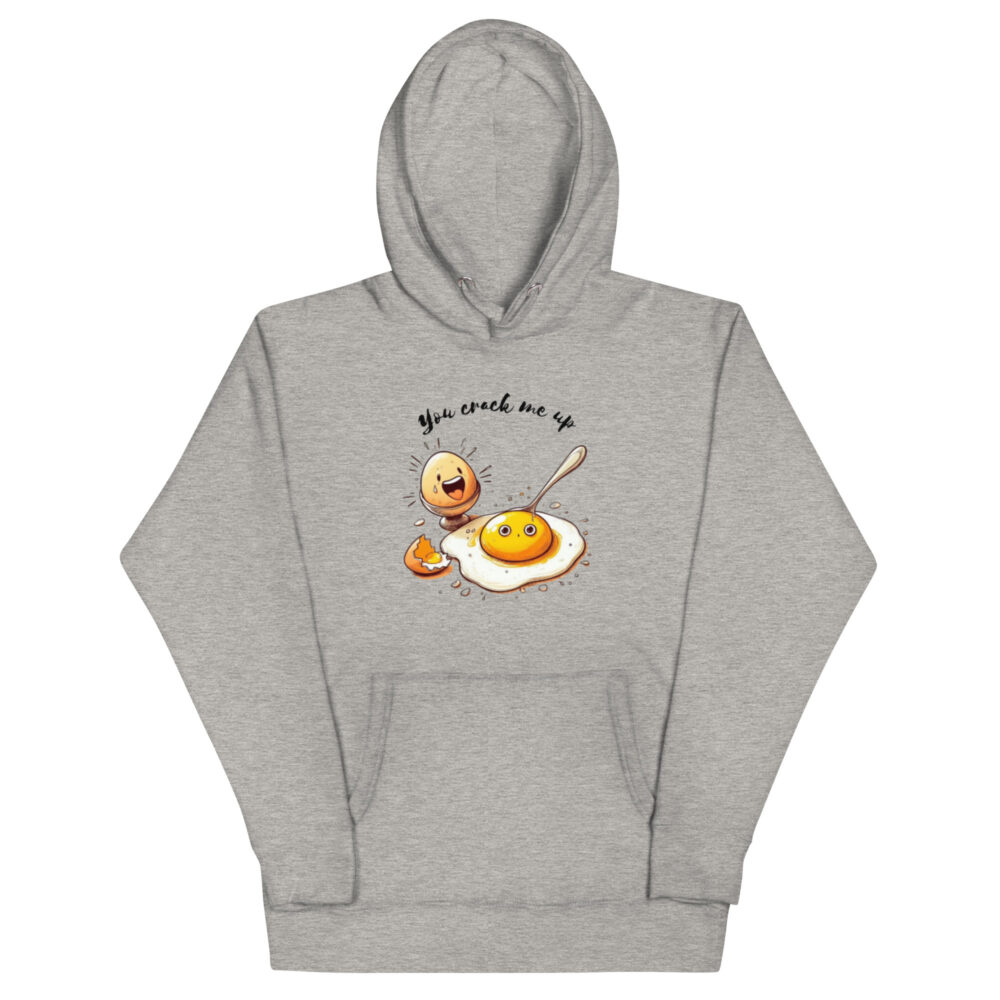 Hoodie s natpisom "You crack me up" - Slika 12