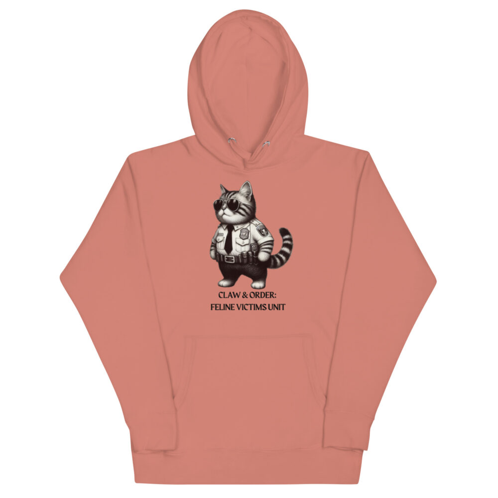 Hoodie "Claw & order: Feline victims unit" - Slika 11