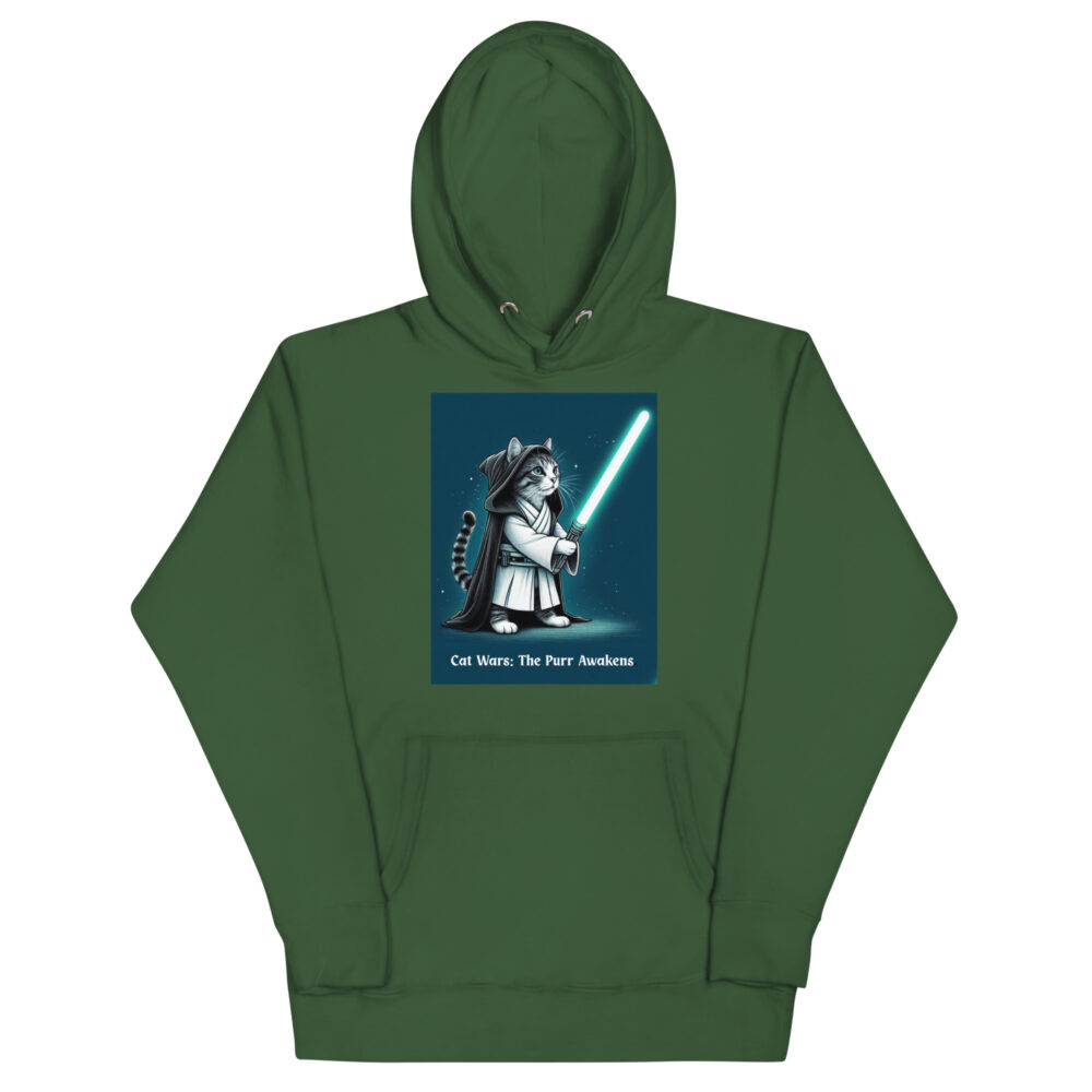 Hoodie "Cat Wars: The Purr Awakens" - Slika 7