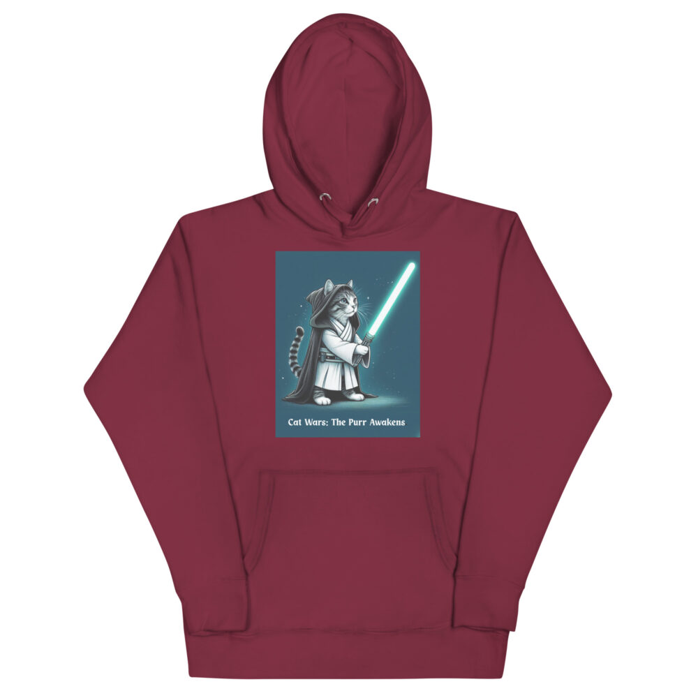 Hoodie "Cat Wars: The Purr Awakens" - Slika 2